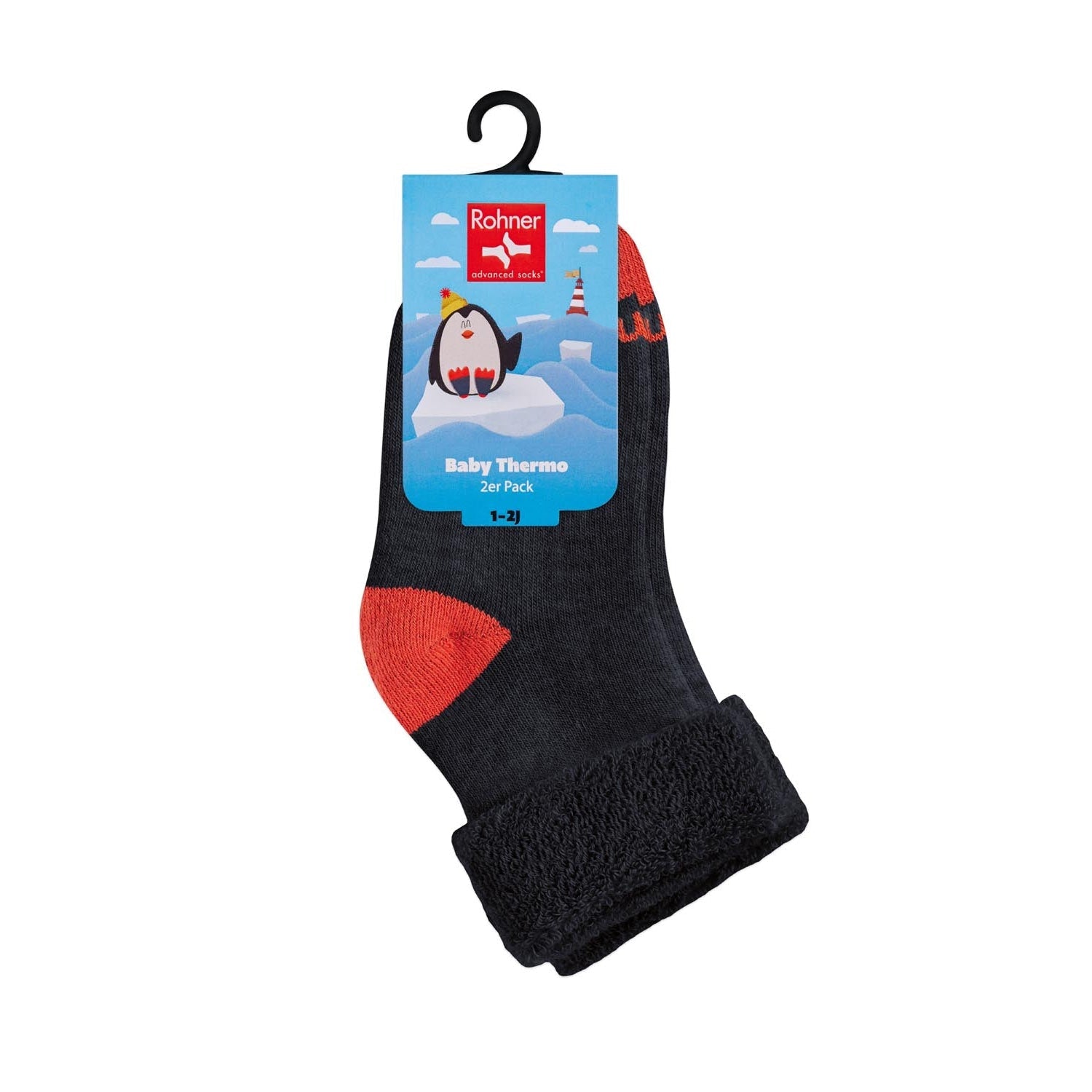 Rohner Socks Baby Thermo 2er Pack 20-6192/010/1-2