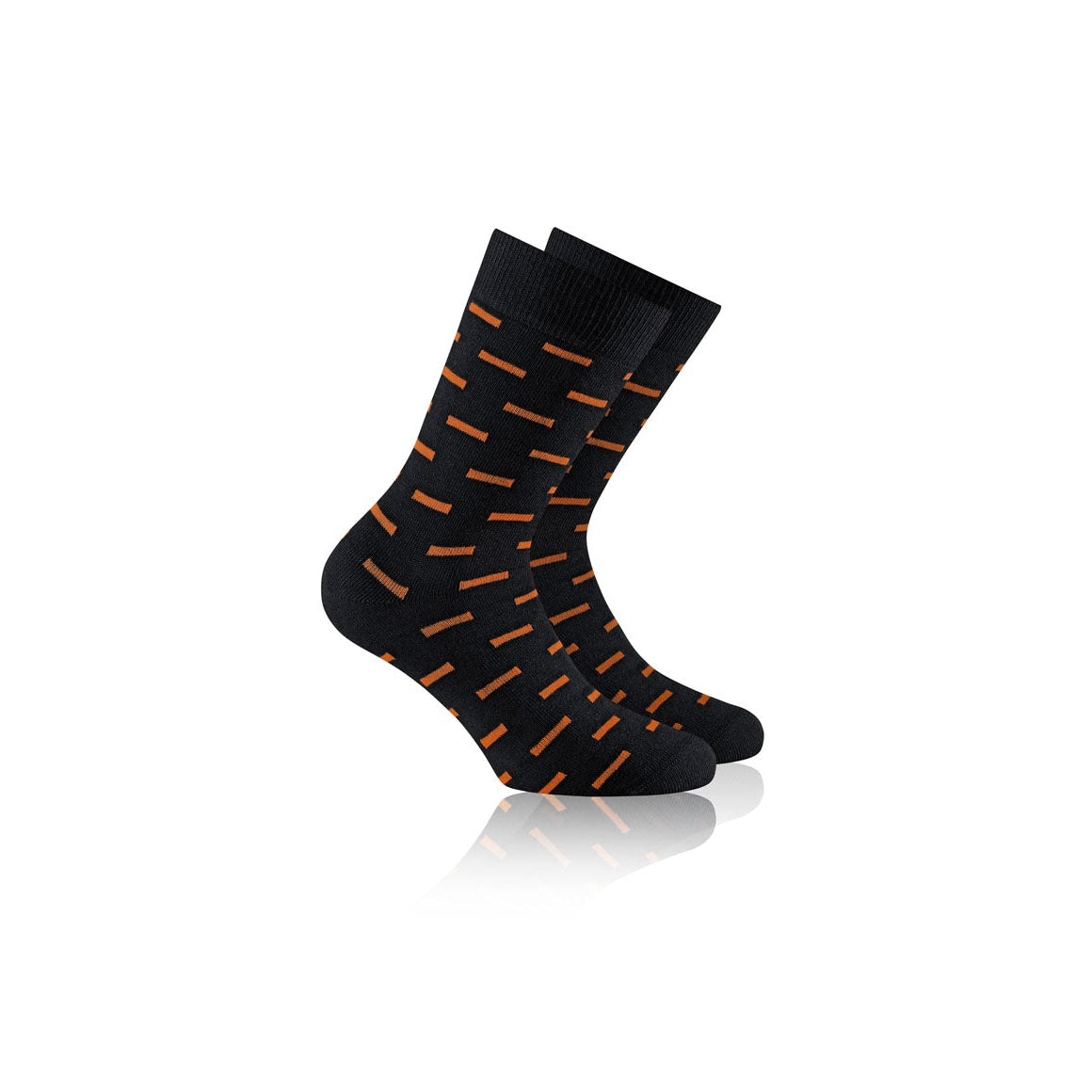 Rohner Socks Fashion - Black / Pumpkin 10-4191/811/35-38