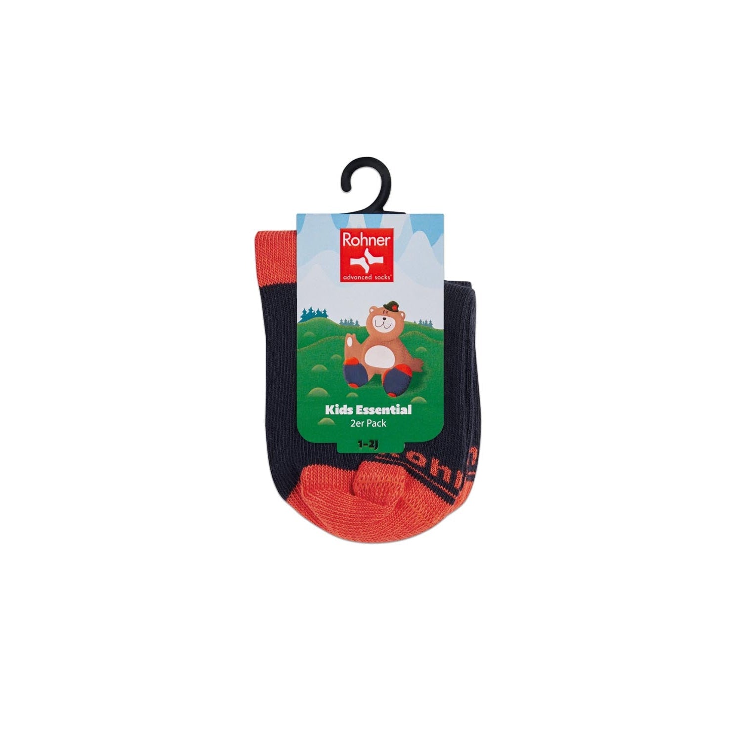 Rohner Socks Kids Essential 2er Pack 20-6202/010/3-6