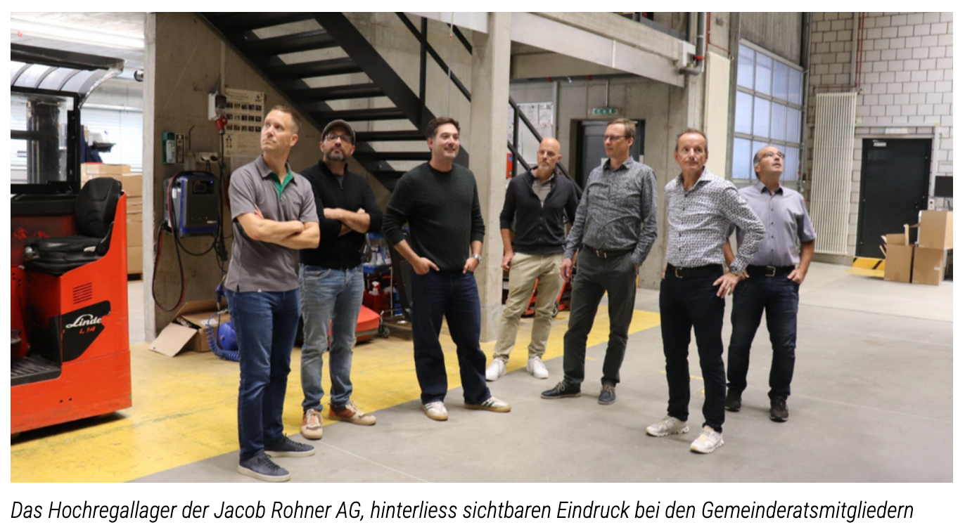 Eine Technologie bei Rohner, die es in der Schweiz nur dreimal gibt