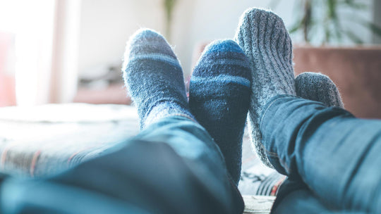 Stay at home with comfortable socks
