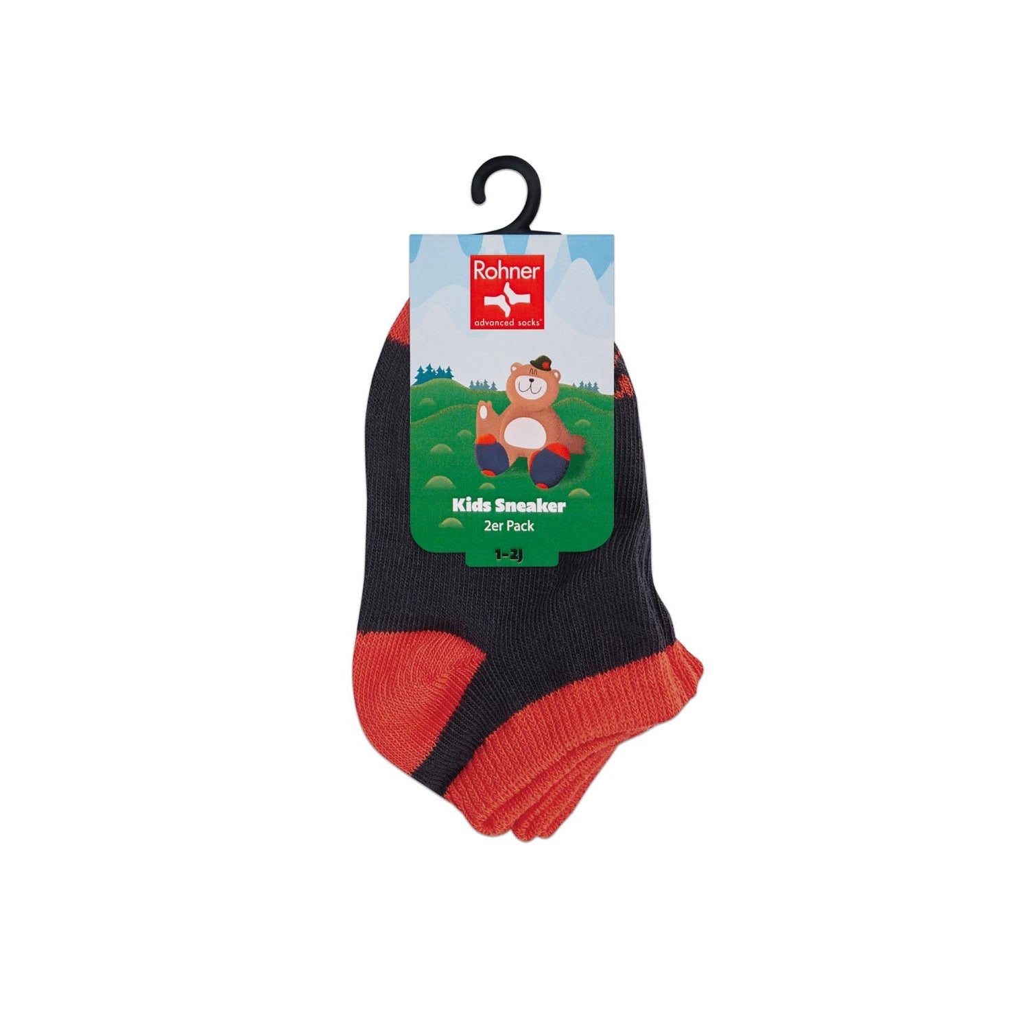Baby Rohner Rohner Socks® | Kinder- und Baby-Socken | Kids Sneaker 2er Pack