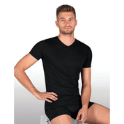 Men Shirt V-Neck Basic